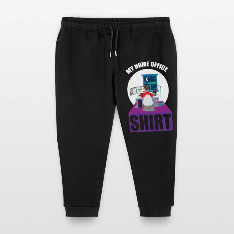 Night Shift Coder Programmer Desk Graphic Kinder Organic Jogginghose Mini Mover von Stanley/Stella