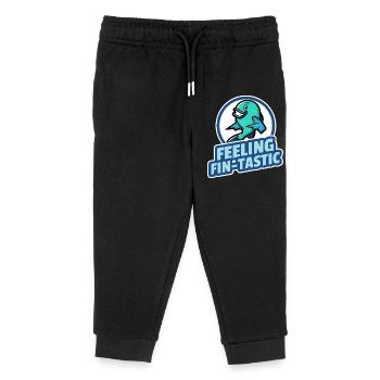 Sensation de fin-tastique - Pantalon de jogging enfant bio Stanley/Stella - noir - Devant