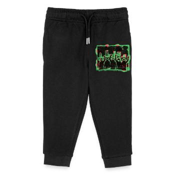 Demo Equality Tolerance - Kids Organic Sweatpants by Stanley/Stella - black - Front