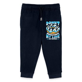 Restauration rapide en donuts - Pantalon de jogging enfant bio Stanley/Stella - marine - Devant