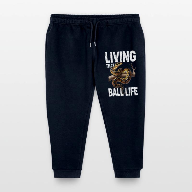 King Python Snakes Lover Terrarium Python Kids Organic Sweatpants by Stanley/Stella