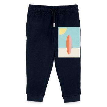 Brandung - Kinder Organic Jogginghose Mini Mover von Stanley/Stella - Navy - Vorne