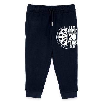 Ich bin dreimal 20 Jahre alt - Kinder Organic Jogginghose Mini Mover von Stanley/Stella - Navy - Vorne