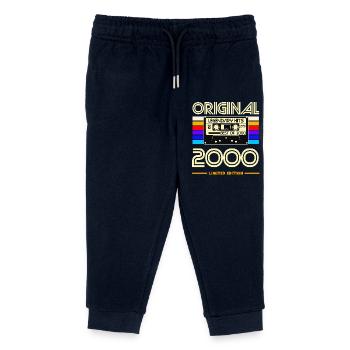 Original 2000 Cassette Nostalgie Limité - Pantalon de jogging enfant bio Stanley/Stella - marine - Devant