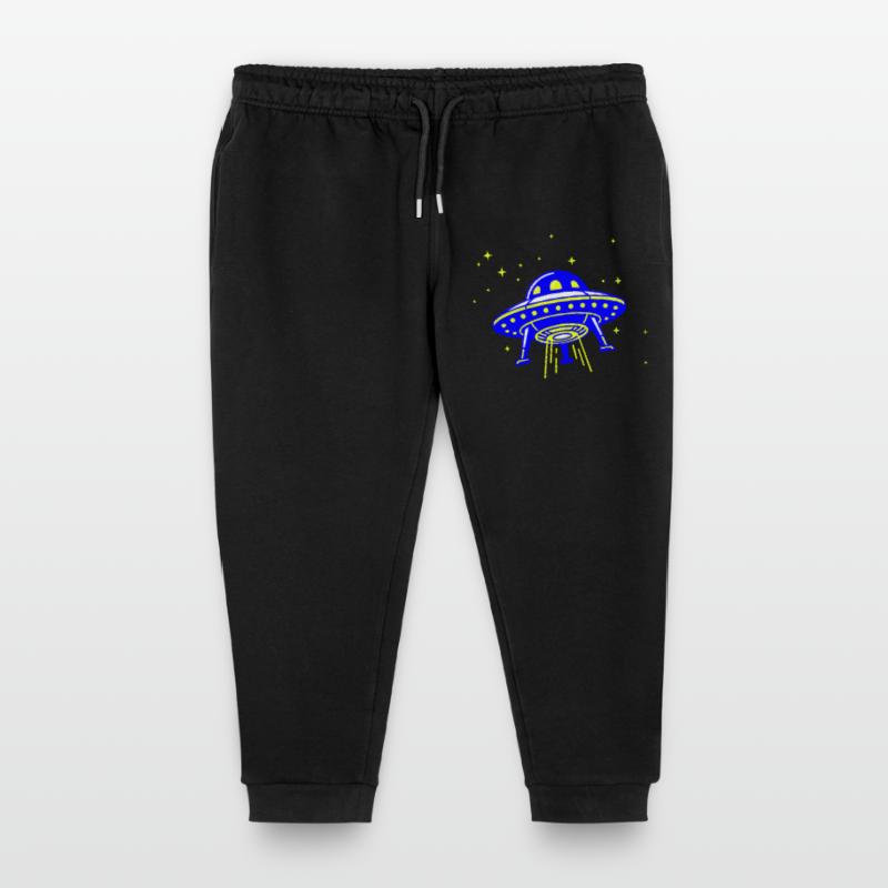 UFO – Visit from another galaxy Kids Organic Sweatpants by Stanley/Stella