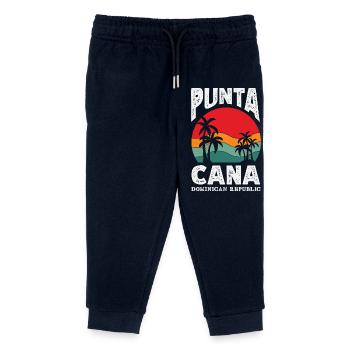 Drapeau de la République dominicaine Dom Rep Pride - Pantalon de jogging enfant bio Stanley/Stella - marine - Devant