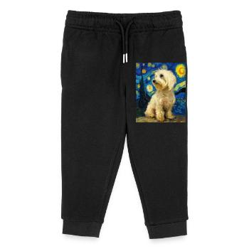 Havanais - Pantalon de jogging enfant bio Stanley/Stella - noir - Devant