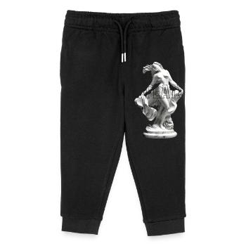 Marble Sculpture Dance Pose - Kids Organic Sweatpants by Stanley/Stella - black - Front