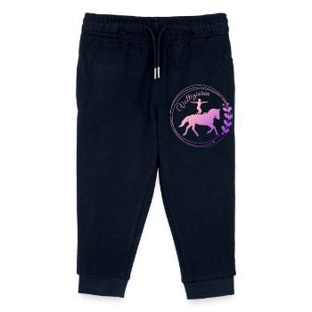 Voltigieren Stand: Volti Pferdesport Pflichtübung - Kinder Organic Jogginghose Mini Mover von Stanley/Stella - Navy - Vorne