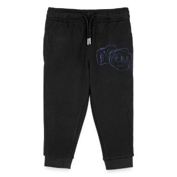 kamera - Kinder Organic Jogginghose Mini Mover von Stanley/Stella - Schwarz - Vorne