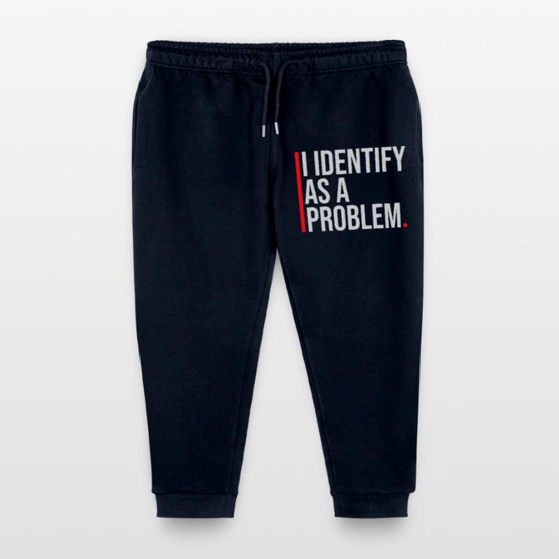 I Identify as a Problem Statement Frech Rebellisch Kinder Organic Jogginghose Mini Mover von Stanley/Stella