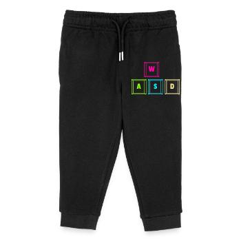 Gaming Computer Gamer Gaming Gamer - Kids Organic Sweatpants by Stanley/Stella - black - Front