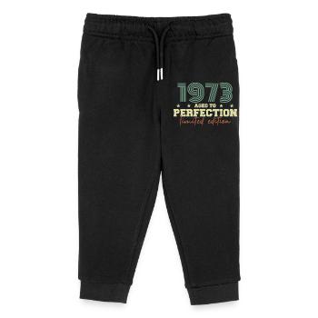 1973 - Pantalon de jogging enfant bio Stanley/Stella - noir - Devant