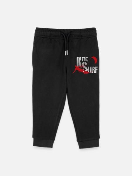 KITESURFEN - Kinder Organic Jogginghose Mini Mover von Stanley/Stella - Schwarz