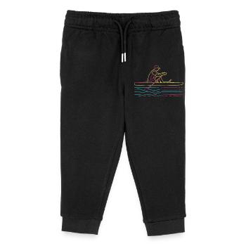 Aviron Steamwave - Pantalon de jogging enfant bio Stanley/Stella - noir - Devant
