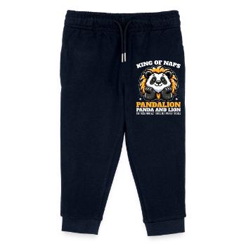 ROI DES SIESTES - PANDALION - Pantalon de jogging enfant bio Stanley/Stella - marine - Devant