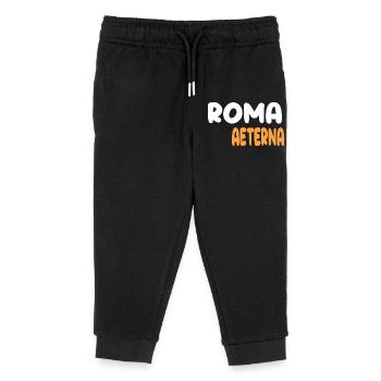 Roma Aeterna - Kids Organic Sweatpants by Stanley/Stella - black - Front