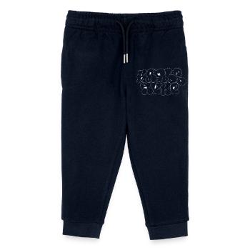 Urban Bubble-Graffiti Lettering Karlsruhe Style - Kids Organic Sweatpants by Stanley/Stella - navy - Front