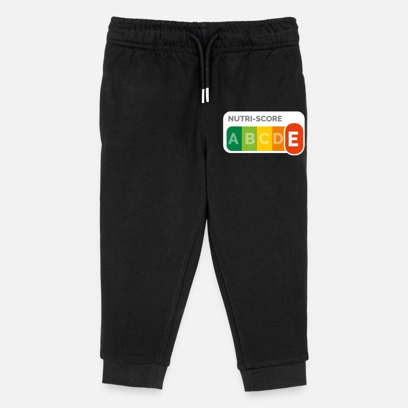 Nutri score E - Pantalon de jogging enfant bio Stanley/Stella - noir