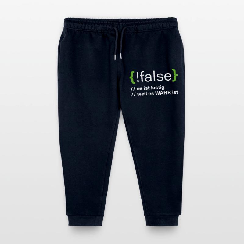 false - Lustiger Programmierer Spruch Kinder Organic Jogginghose Mini Mover von Stanley/Stella