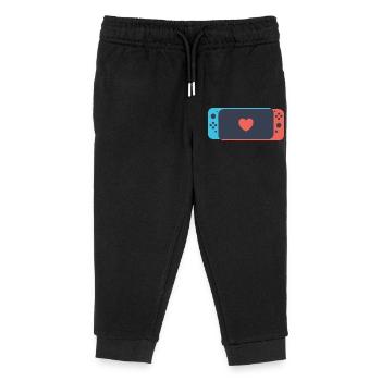 Changer d'amour - Pantalon de jogging enfant bio Stanley/Stella - noir - Devant