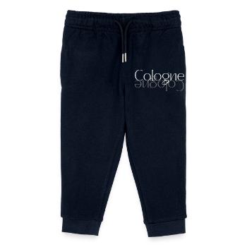 Köln Wortmarke Spiegel - Kinder Organic Jogginghose Mini Mover von Stanley/Stella - Navy - Vorne