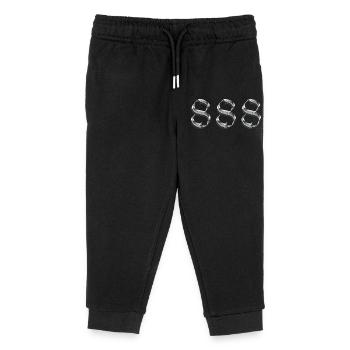 Angel Number 888 Balance - Kids Organic Sweatpants by Stanley/Stella - black - Front