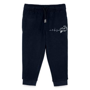 Flex Heartbeat Langhantel - Kinder Organic Jogginghose Mini Mover von Stanley/Stella - Navy - Vorne