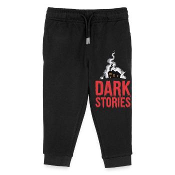 DARK STORIES - Kids Organic Sweatpants by Stanley/Stella - black - Front