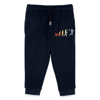 Evolution Handballer - Kinder Organic Jogginghose Mini Mover von Stanley/Stella - Navy - Vorne