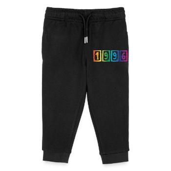 Millésime 1996 - Pantalon de jogging enfant bio Stanley/Stella - noir - Devant