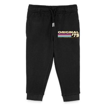 1979 - Kids Organic Sweatpants by Stanley/Stella - black - Front