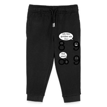 Mathematics Joke - Kids Organic Sweatpants by Stanley/Stella - black - Front