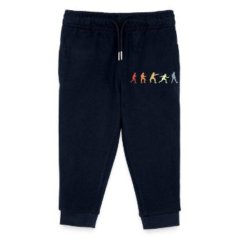 Fechter Positionen - Kinder Organic Jogginghose Mini Mover von Stanley/Stella - Navy - Vorne