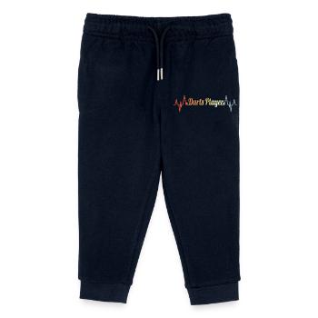Darter Herzklopfen Vintage Look - Kinder Organic Jogginghose Mini Mover von Stanley/Stella - Navy - Vorne