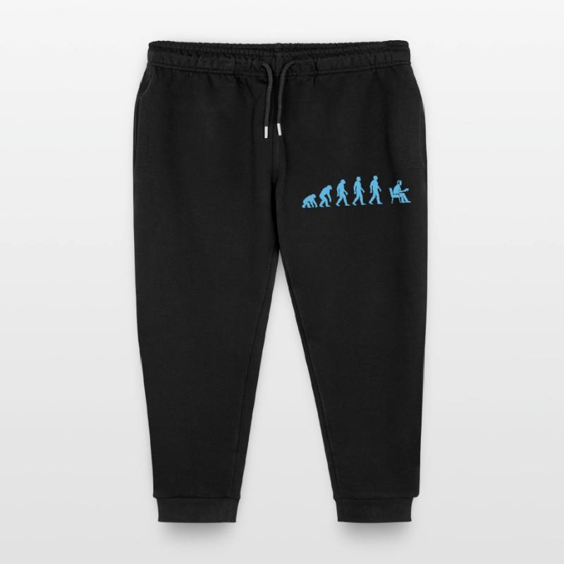 Evolution to office work Kids Organic Sweatpants by Stanley/Stella