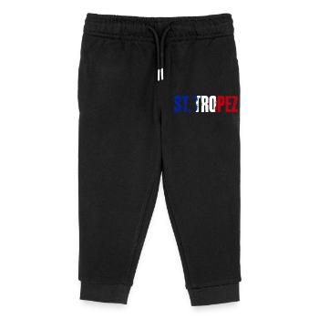 St. Tropez Frankreich Saint Tropez - Kinder Organic Jogginghose Mini Mover von Stanley/Stella - Schwarz - Vorne