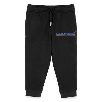 El Gounies - not just a brand - Kids Organic Sweatpants by Stanley/Stella - black - Front
