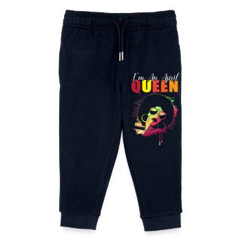 Sternzeichen Widder - Kinder Organic Jogginghose Mini Mover von Stanley/Stella - Navy - Vorne