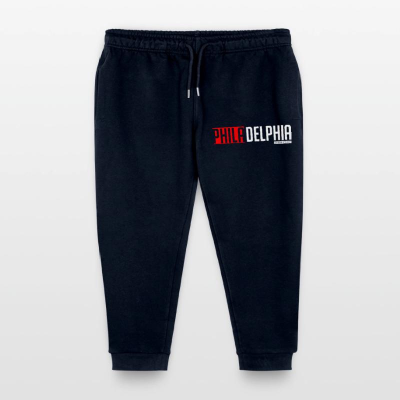 Conception colorée basée sur du texte de Philly et Delta Pantalon de jogging enfant bio Stanley/Stella