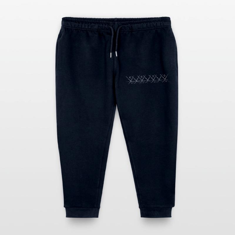 Line pattern with reflection Kids Organic Sweatpants by Stanley/Stella