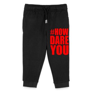 Comment vous allez - Pantalon de jogging enfant bio Stanley/Stella - noir - Devant