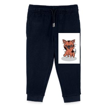 Bild 0019 - Kinder Organic Jogginghose Mini Mover von Stanley/Stella - Navy - Vorne
