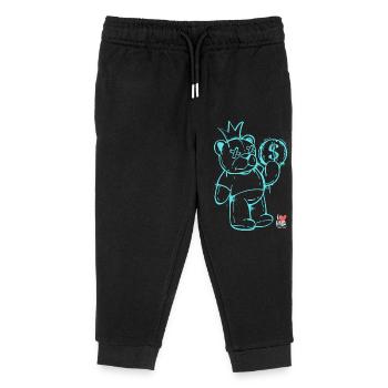 iLoveME - Kinder Organic Jogginghose Mini Mover von Stanley/Stella - Schwarz - Vorne