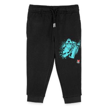 iLoveME - Kinder Organic Jogginghose Mini Mover von Stanley/Stella - Schwarz - Vorne