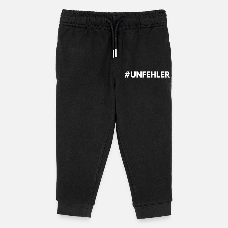 #unfehler - Pantalon de jogging enfant bio Stanley/Stella - noir