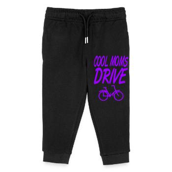 Bicycle - Kids Organic Sweatpants by Stanley/Stella - black - Front