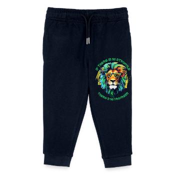 If there Is No Struggle - There Is No Progress - Kids Organic Sweatpants by Stanley/Stella - navy - Front