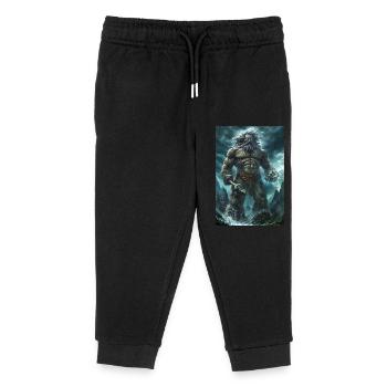 Giant Giant Gift - Kids Organic Sweatpants by Stanley/Stella - black - Front