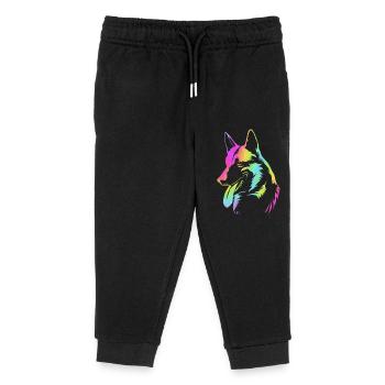 Belgischer Malinois - Kinder Organic Jogginghose Mini Mover von Stanley/Stella - Schwarz - Vorne